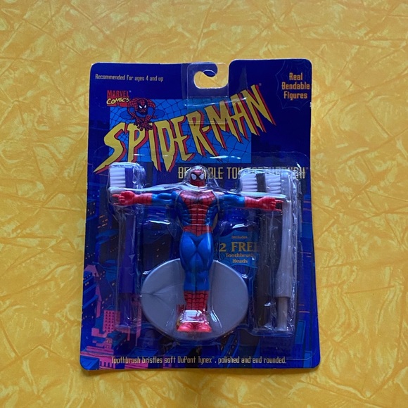 Spider-Man Bendable Toy Toothbrush